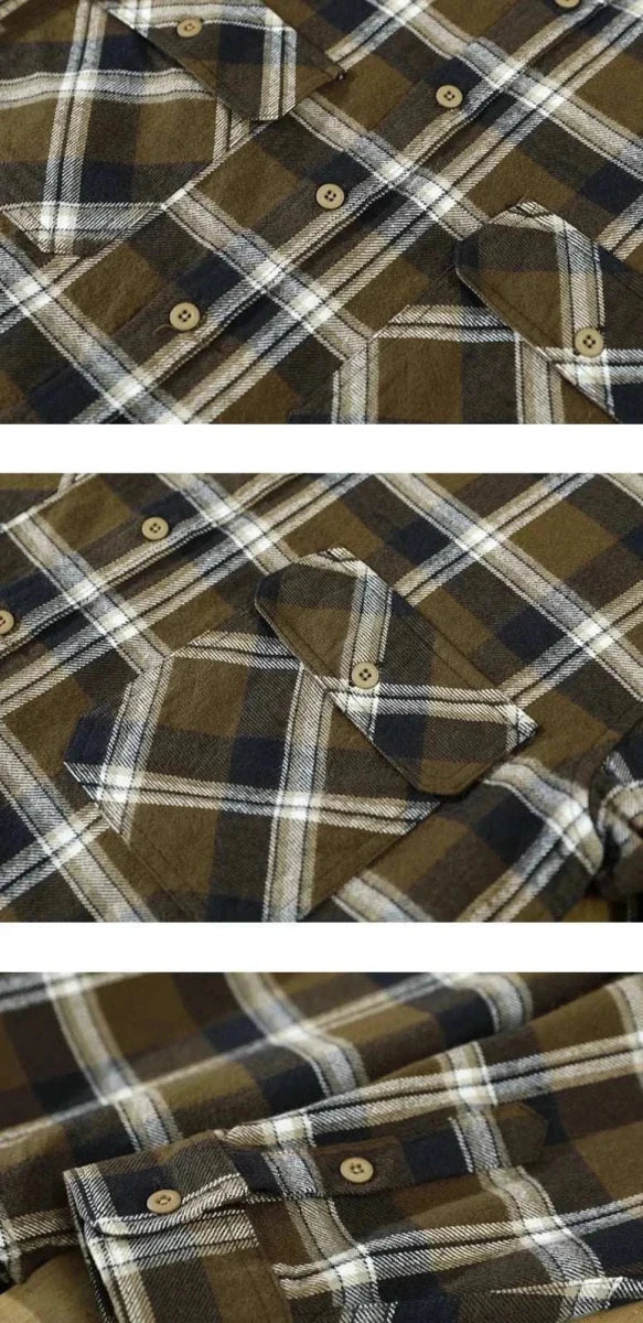 RETRO summer plaid shirt - Antonios