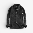 Retro thick cargo long - sleeve shirt - Antonios