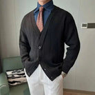 Retro v - shape winter cardigan - Antonios