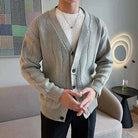 Retro v - shape winter cardigan - Antonios