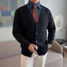 Retro v - shape winter cardigan - Antonios