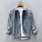 Retro vintage denim shirt - Antonios