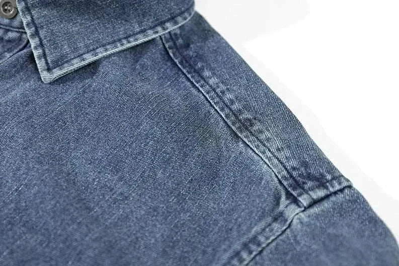 Retro vintage denim shirt - Antonios