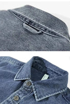 Retro vintage denim shirt - Antonios