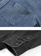 Retro vintage denim shirt - Antonios