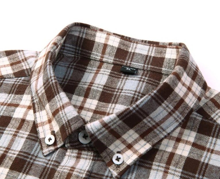 Ronald casual plaid shirt - Antonios