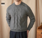 Round neck vintage sweater - Antonios