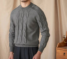 Round neck vintage sweater - Antonios