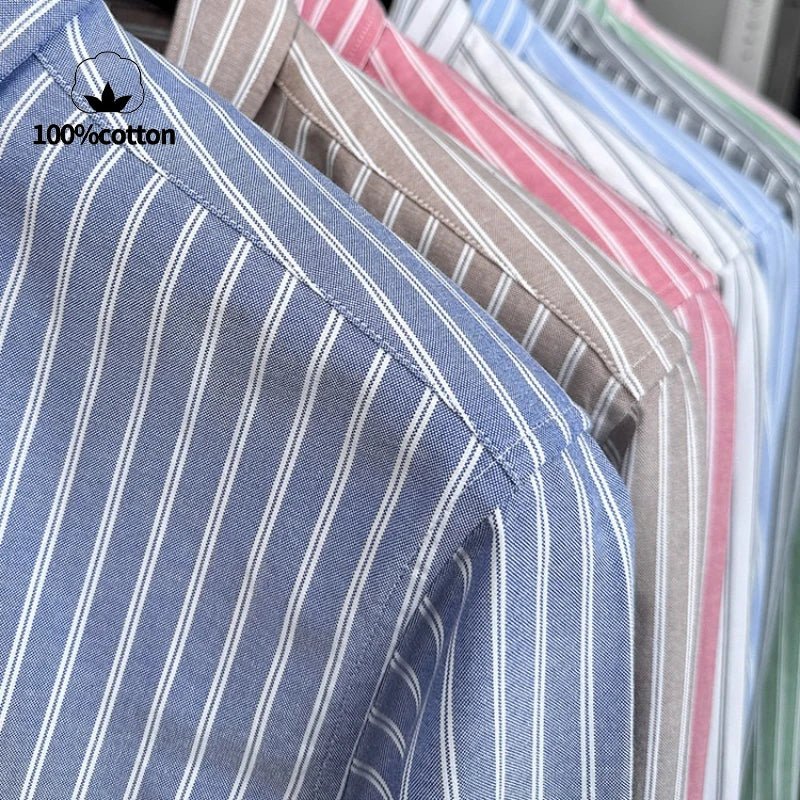 Santorini classic striped shirt - Antonios