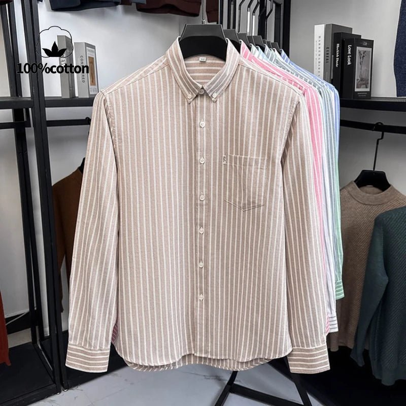 Santorini classic striped shirt - Antonios