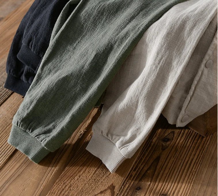 Santorini cotton jacket - Antonios