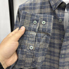 Santorini double - sided brushed shirt - Antonios