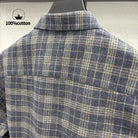 Santorini double - sided brushed shirt - Antonios