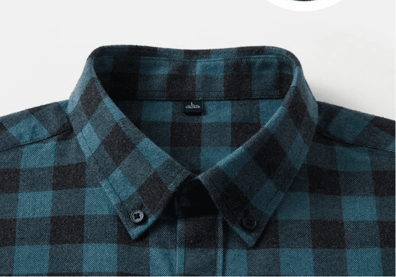Santorini flannel plaid shirt - Antonios