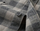 Santorini flannel plaid shirt - Antonios