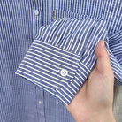Santorini linen striped shirt - Antonios