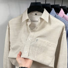 Santorini linen striped shirt - Antonios