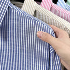 Santorini linen striped shirt - Antonios