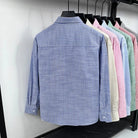 Santorini linen striped shirt - Antonios