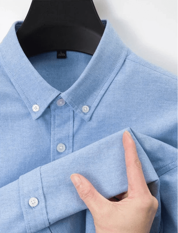 Santorini office solid shirt - Antonios