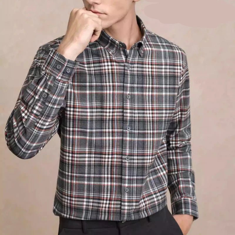 Santorini premium flannel shirt - Antonios
