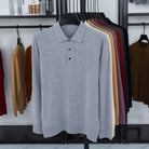 Silk - wool cashmere polo sweater - Antonios