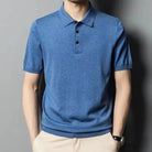 Silk wool polo t-shirt - Antonios