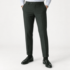Slim fit ankle trousers - AntoniosClothing - Green