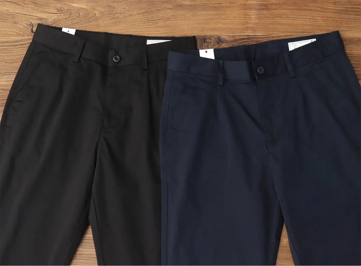 Slim fit business chinos - Antonios