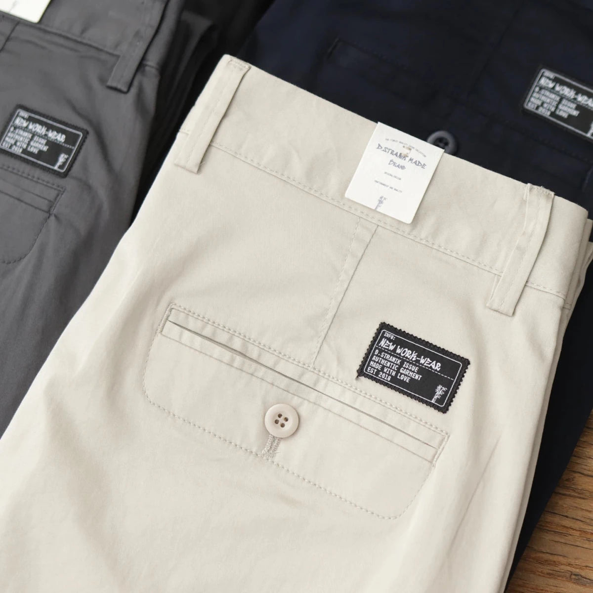 Slim fit business chinos - Antonios