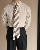 Slim fit business shirt formal and casual elegance - Antonios