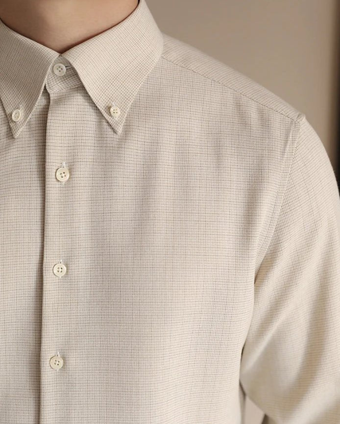 Slim fit business shirt formal and casual elegance - Antonios