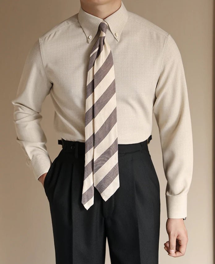 Slim fit business shirt formal and casual elegance - Antonios