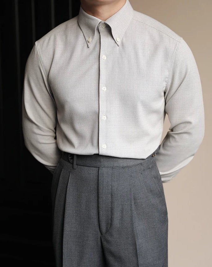 Slim fit business shirt formal and casual elegance - Antonios