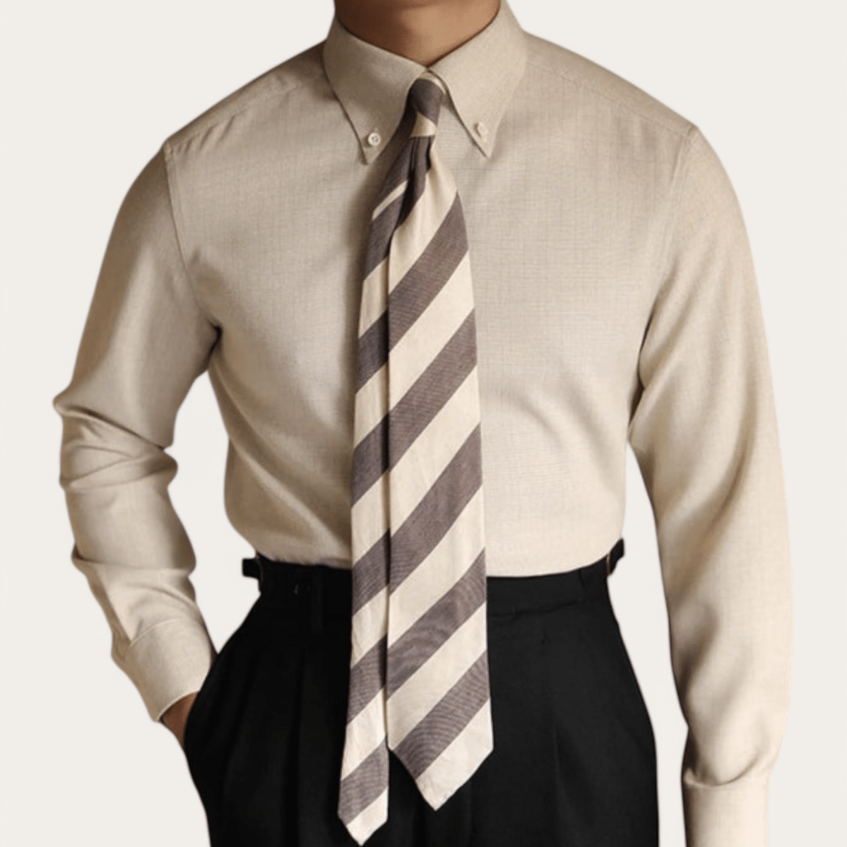 Slim fit business shirt formal and casual elegance - Antonios