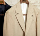 Slim fit cotton - linen blend jacket - Antonios