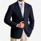 Slim fit cotton - linen blend jacket - Antonios