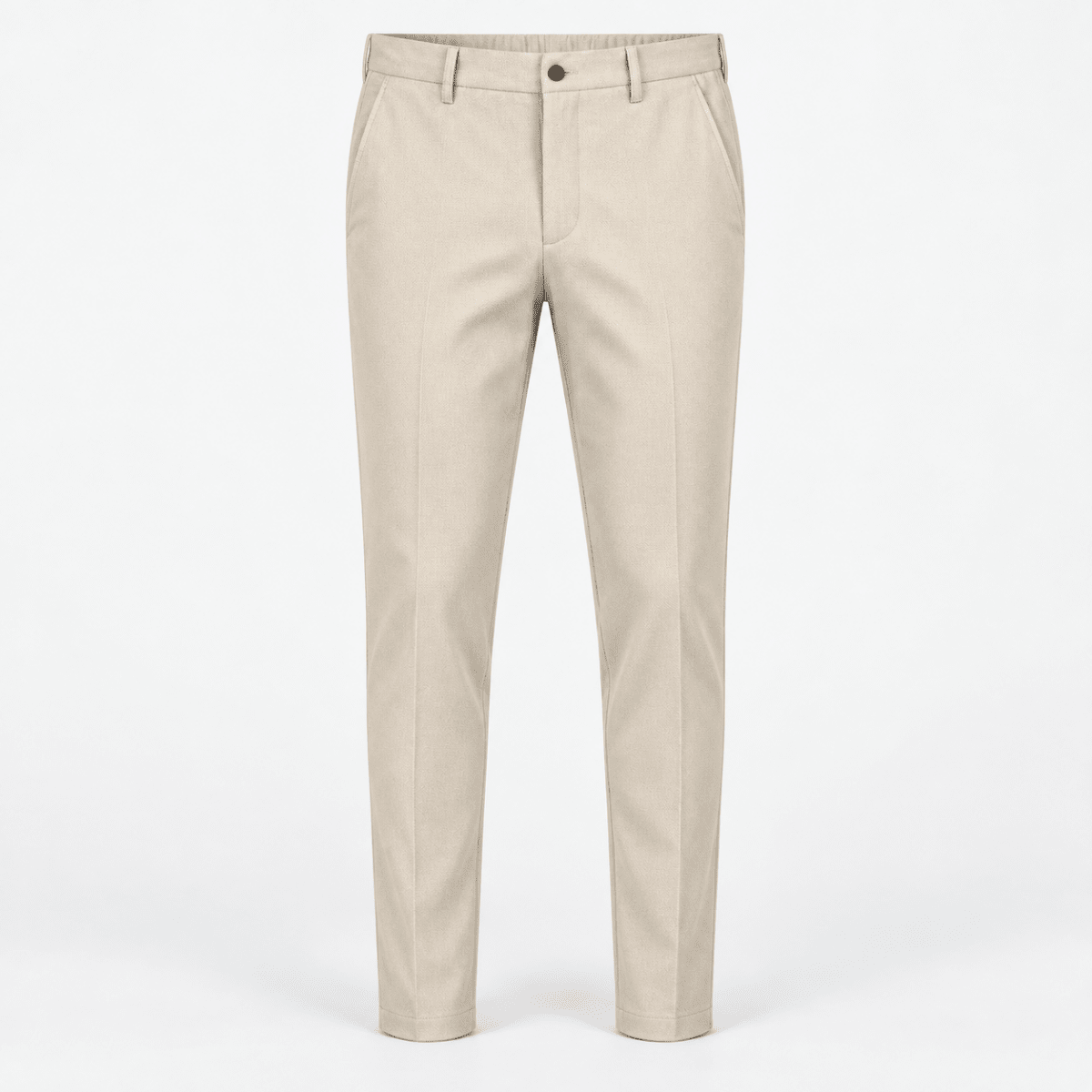 Slim fit stretch chinos - AntoniosClothing - Gray