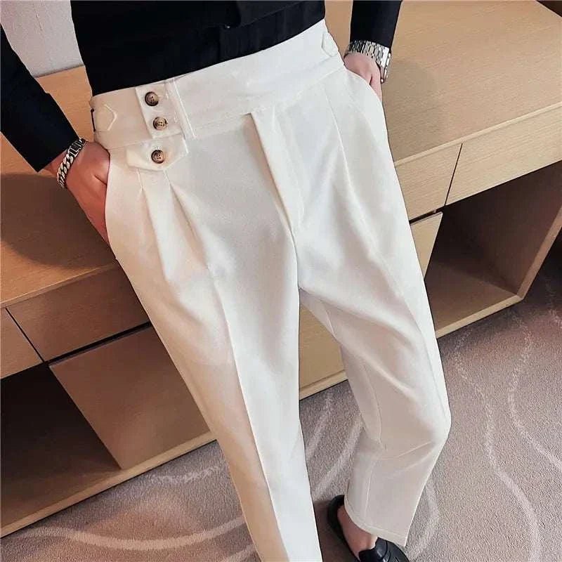 Slim fit suit elegant pants - Antonios