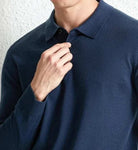 Slim fit wool autumn sweater - Antonios