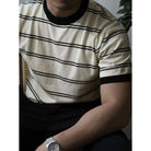 Smart casual striped summer t-shirt - Antonios