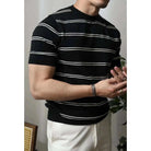 Smart casual striped summer t-shirt - Antonios