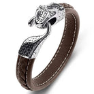 Snake leather bracelet - Antonios