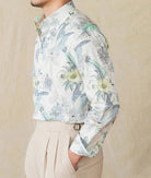 Soft cotton printed long - sleeved shirt - Antonios
