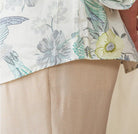 Soft cotton printed long - sleeved shirt - Antonios