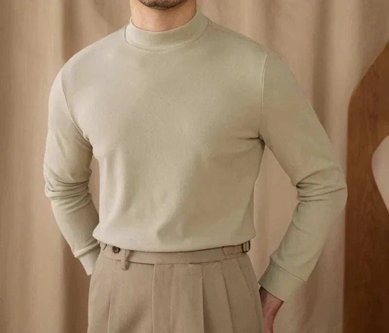 Soft half turtleneck sweater - Antonios