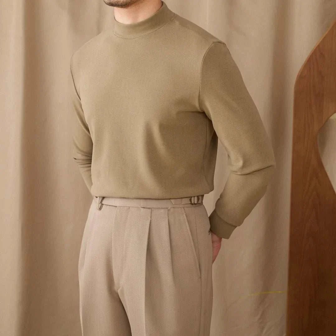 Soft half turtleneck sweater - Antonios