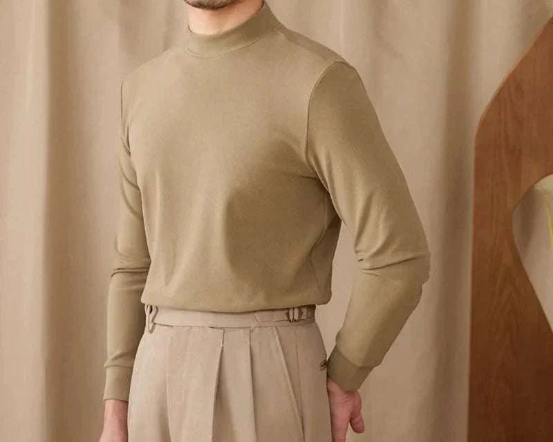 Soft half turtleneck sweater - Antonios