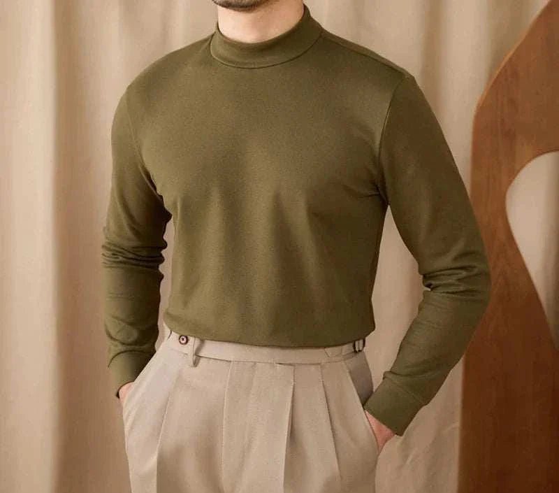 Soft half turtleneck sweater - Antonios