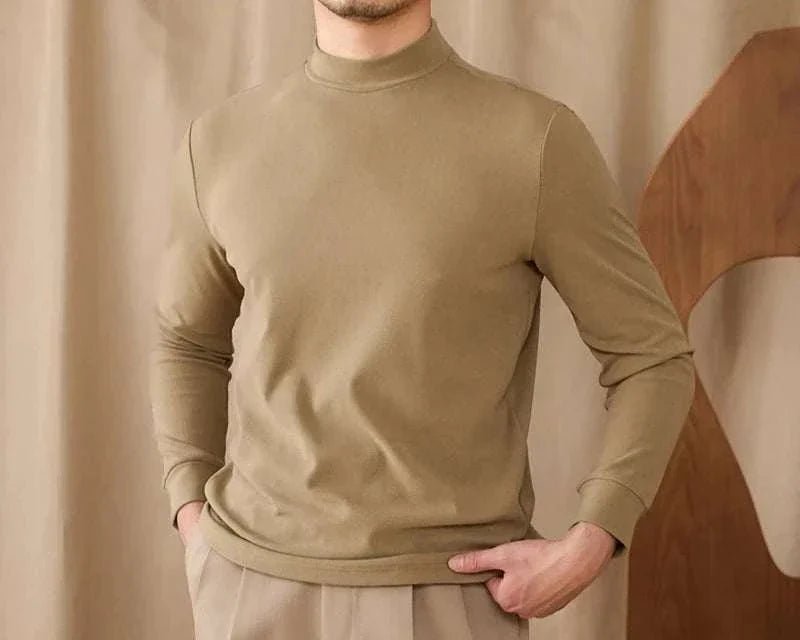 Soft half turtleneck sweater - Antonios